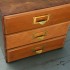 wooden drawers