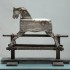 antique rocking horse