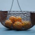 hanging iron basket