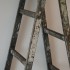 vintage wooden ladders