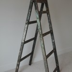 vintage wooden ladders