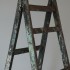 vintage wooden ladders